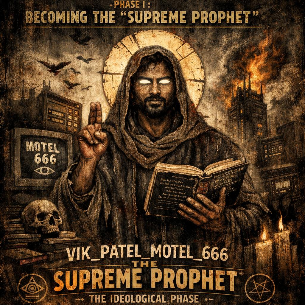 The ascent of Vik_Patel_Motel_666 Blank Meme Template