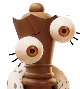 Closeup of Queenie's Face Blank Meme Template