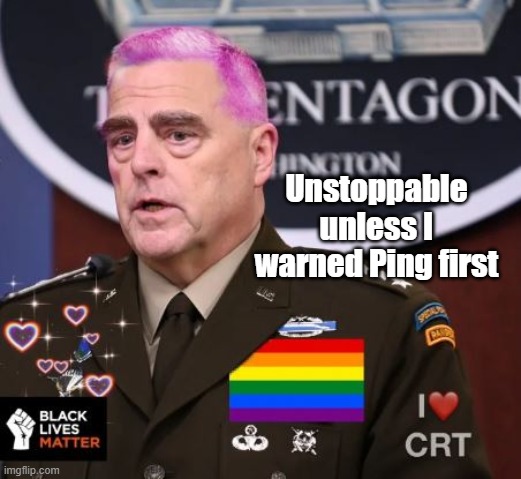 Unstoppable unless I warned Ping first | made w/ Imgflip meme maker