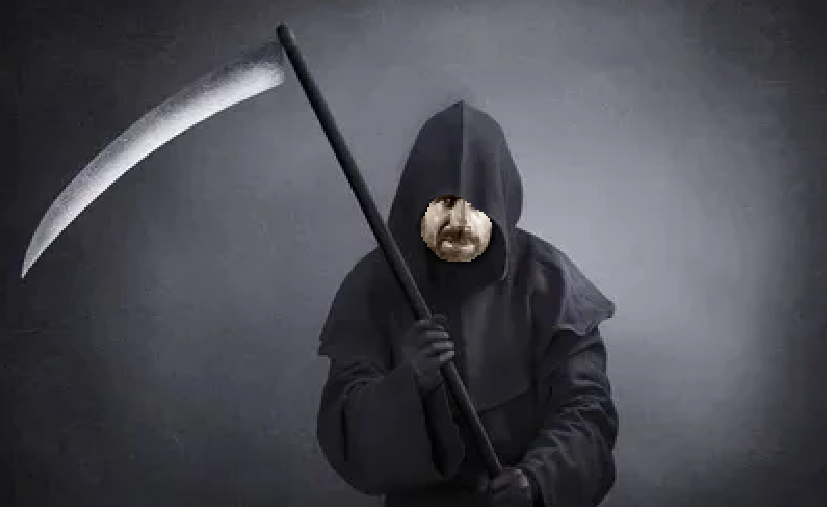 Chuck Norris Reaper Blank Meme Template