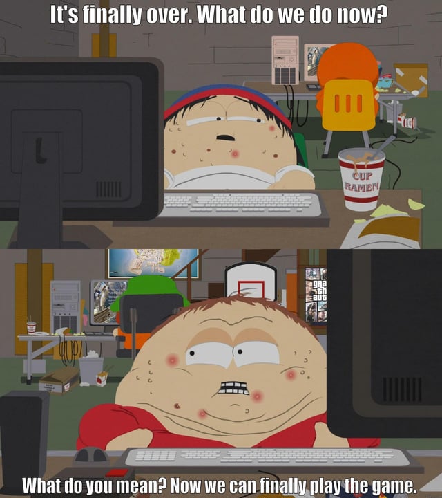 South Park Now We Play The Game Blank Meme Template