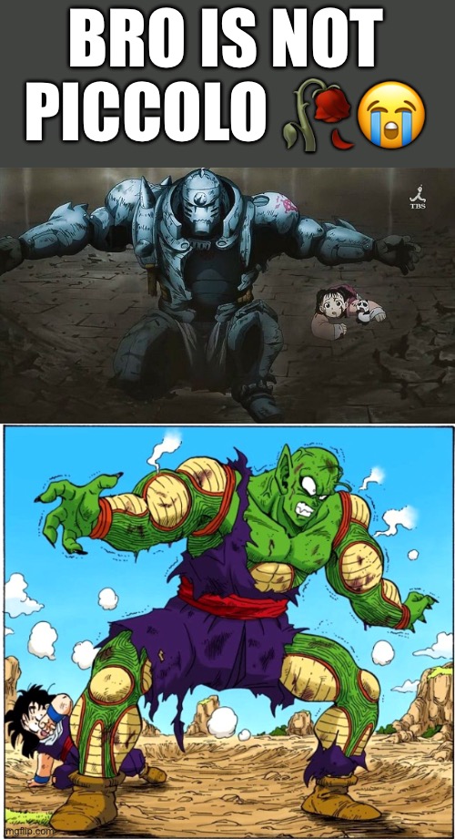 BRO IS NOT PICCOLO 🥀😭 | made w/ Imgflip meme maker