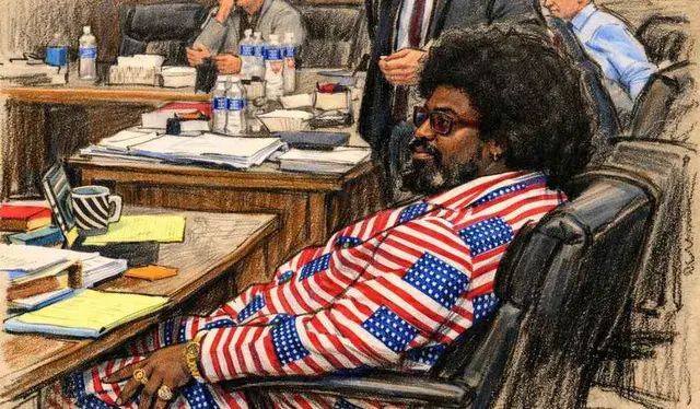 High Quality Afroman Court Sketch Blank Meme Template