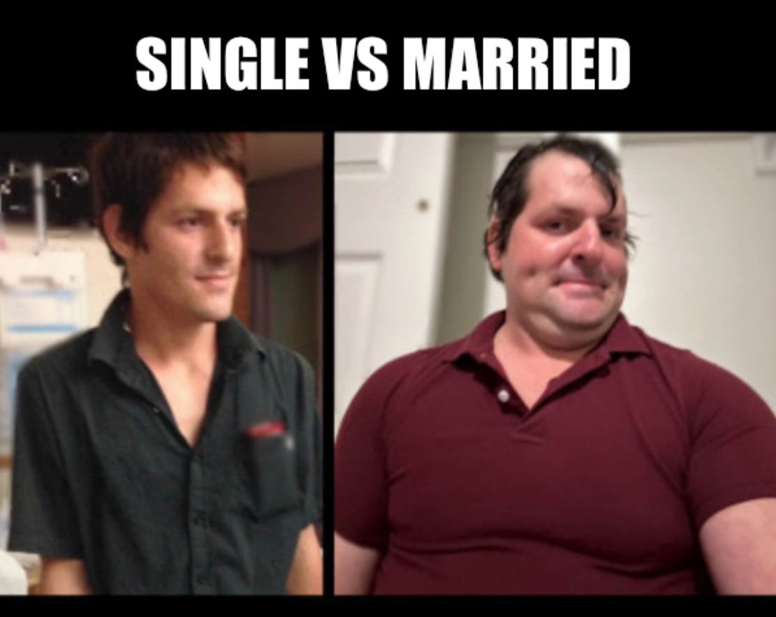 High Quality Single Vs Married Blank Meme Template
