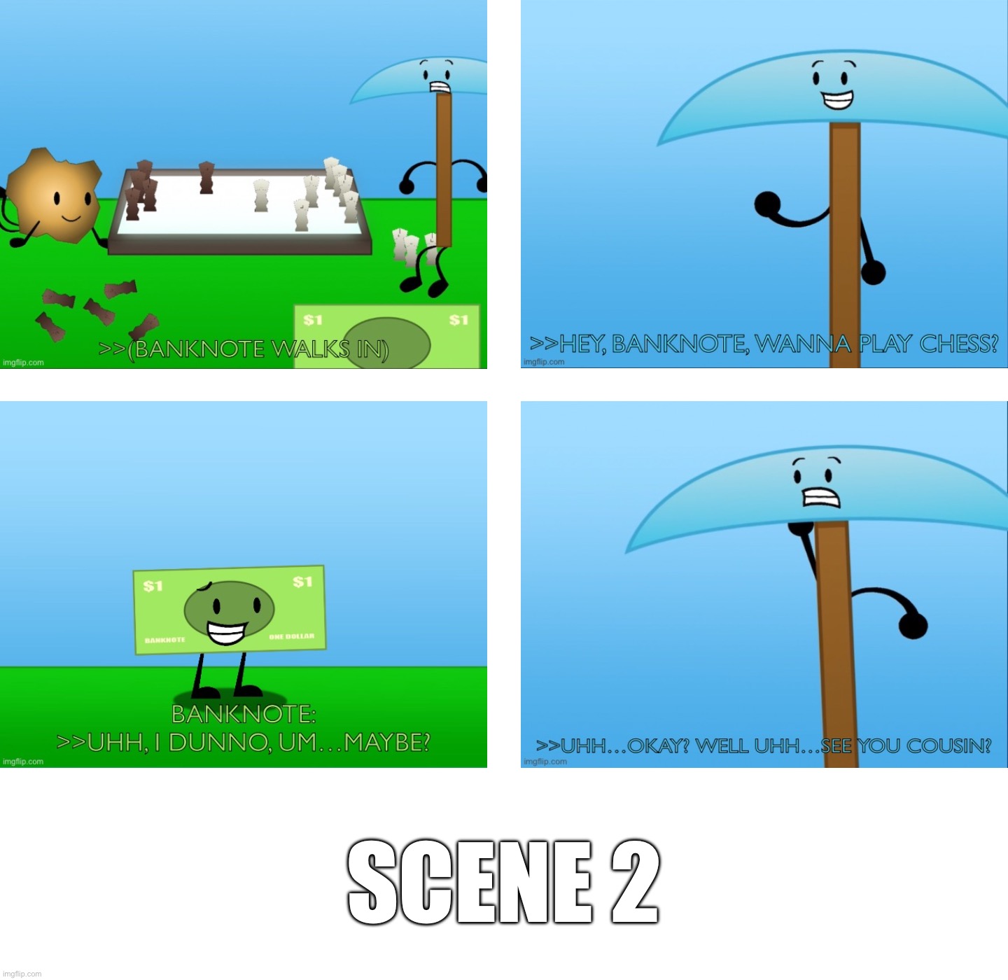 YFTM 1 - Scene 2 | SCENE 2 | made w/ Imgflip meme maker