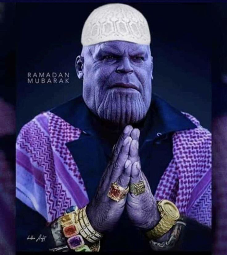 Thanos Blank Meme Template