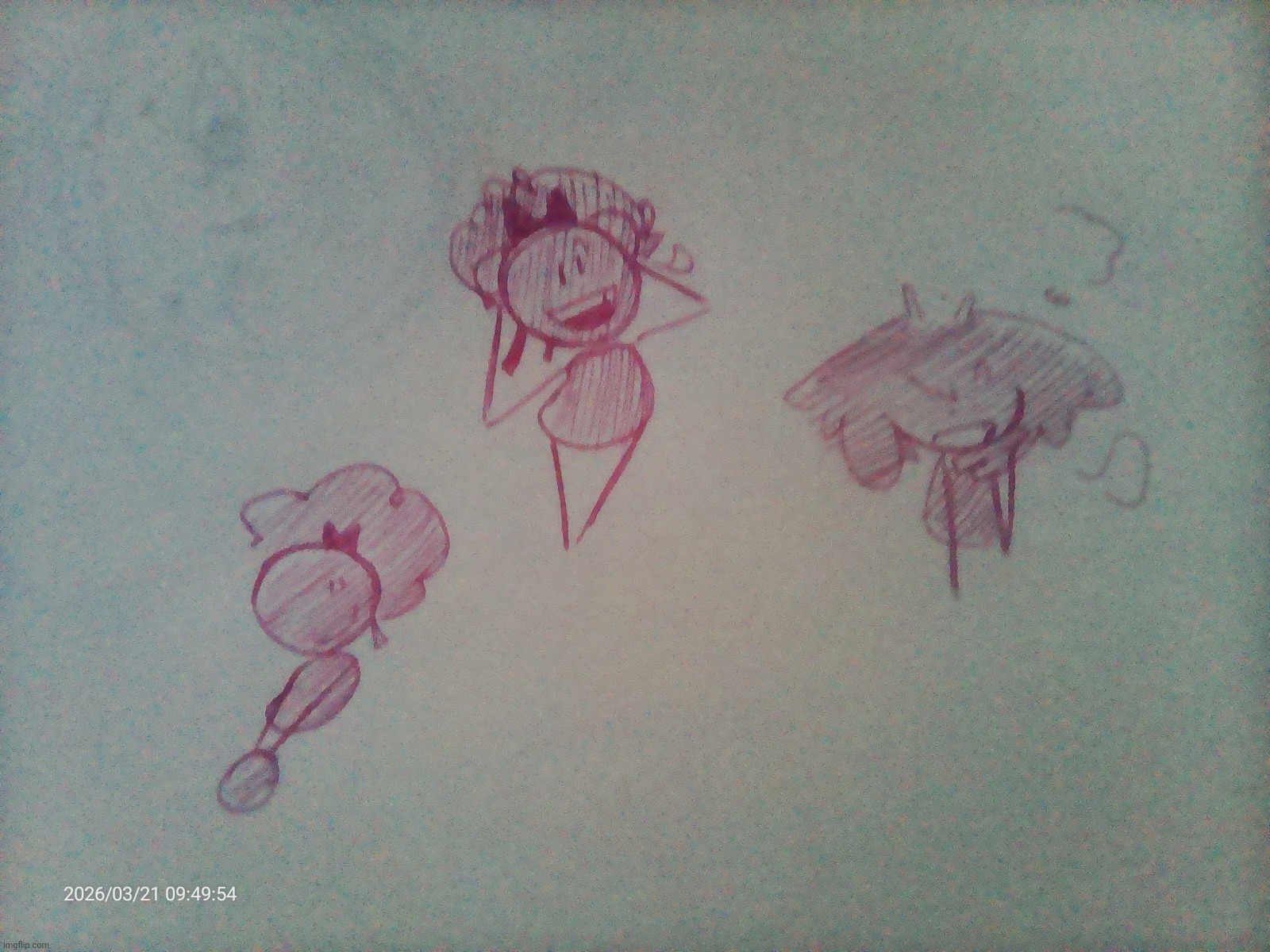 Scrimbo with his feather hair tied up | made w/ Imgflip meme maker