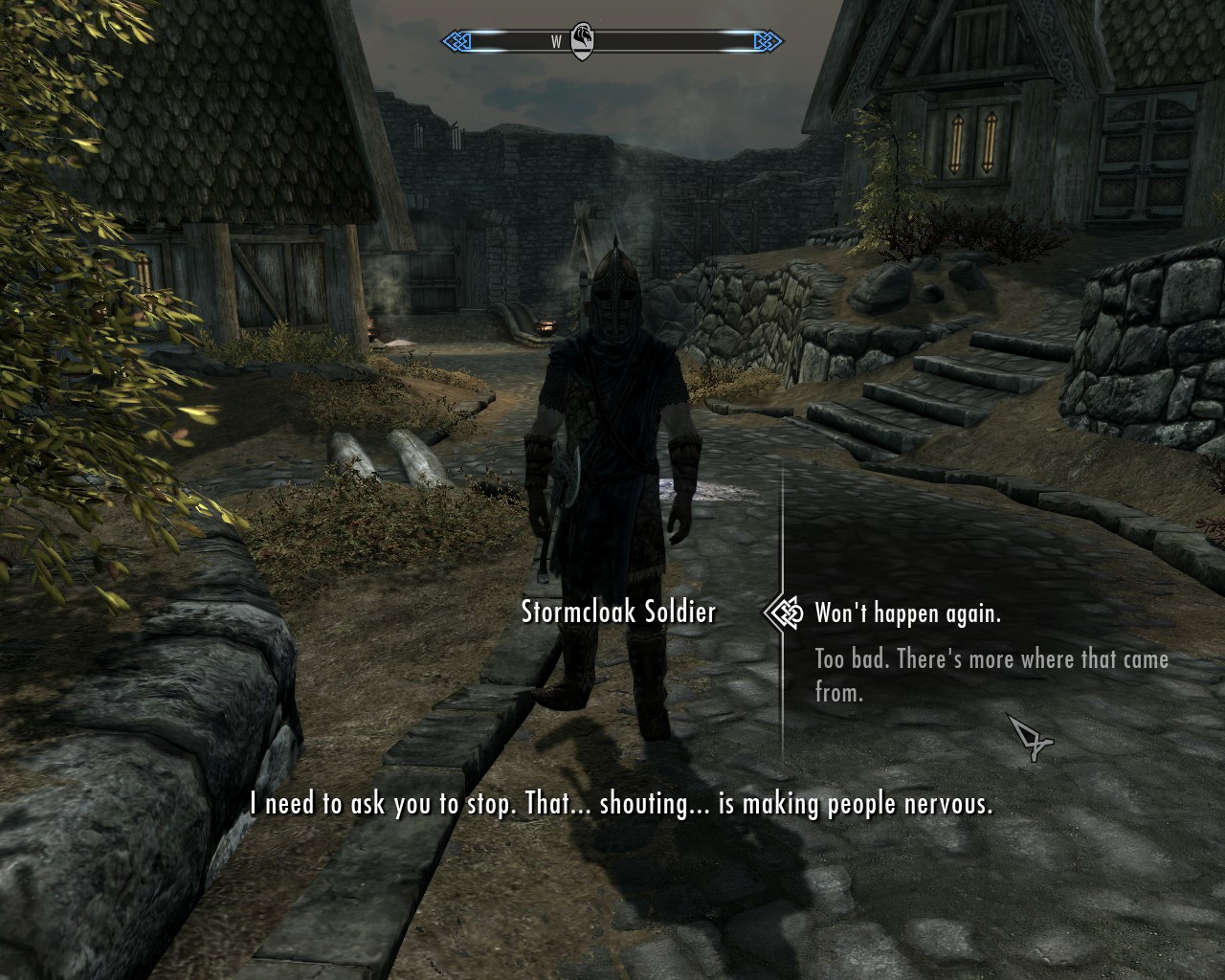 Skyrim Quote Blank Meme Template