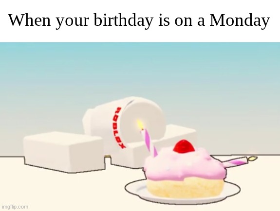i keep forgeting my brithday is in Easter Monday... Yay... | When your birthday is on a Monday | image tagged in imma head out,voice acting,i hate mondays,f school | made w/ Imgflip meme maker