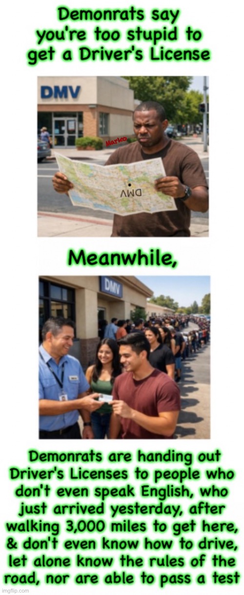 How could I possibly afford $46 ?! | Marko | image tagged in memes,drivers license,duh mbocrats r too dumb,your own politicians say that,maybe they right,fjb voters kissmyass | made w/ Imgflip meme maker