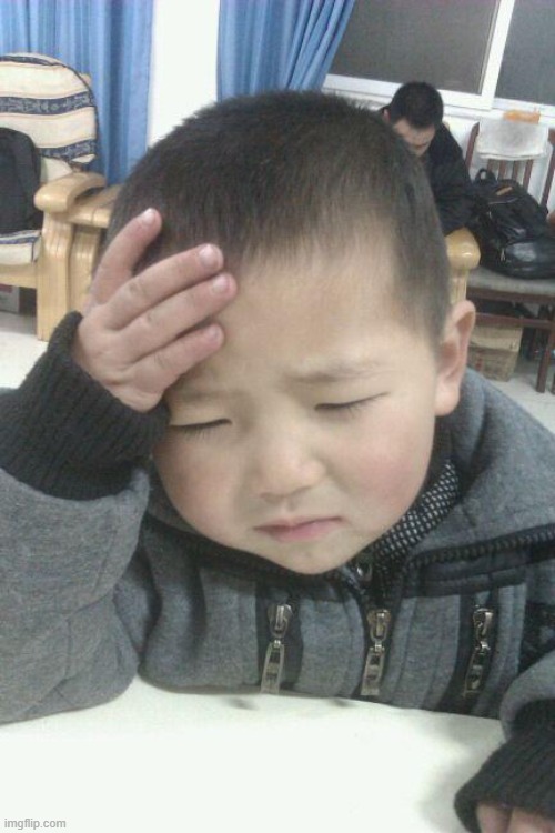 image tagged in sad chinese kid | made w/ Imgflip meme maker