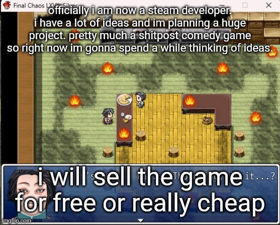 Thats not the thornring is it? | officially i am now a steam developer. i have a lot of ideas and im planning a huge project. pretty much a shitpost comedy game so right now im gonna spend a while thinking of ideas. i will sell the game for free or really cheap | image tagged in thats not the thornring is it | made w/ Imgflip meme maker