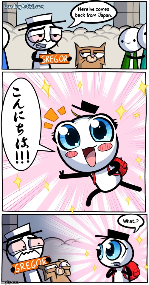 image tagged in loadingartist,comics,japan,aura,cringe,overload | made w/ Imgflip meme maker