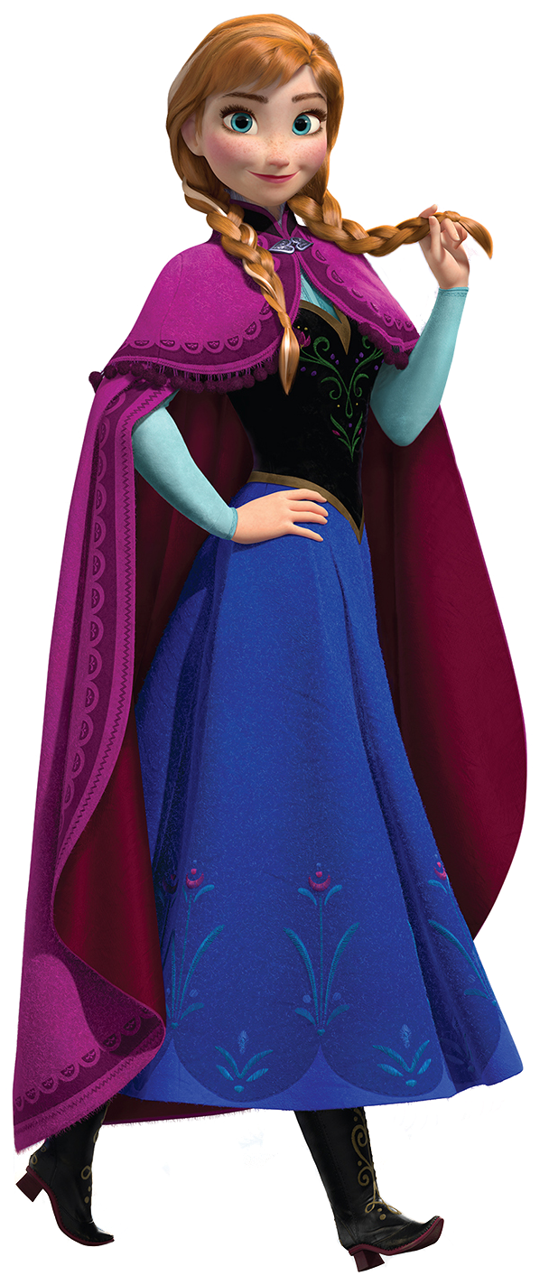 Anna of Arendelle Blank Meme Template