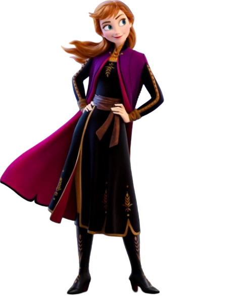 Anna Frozen PNG #1 Blank Meme Template