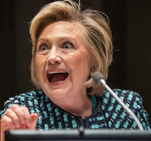 evil hillary clinton Blank Meme Template