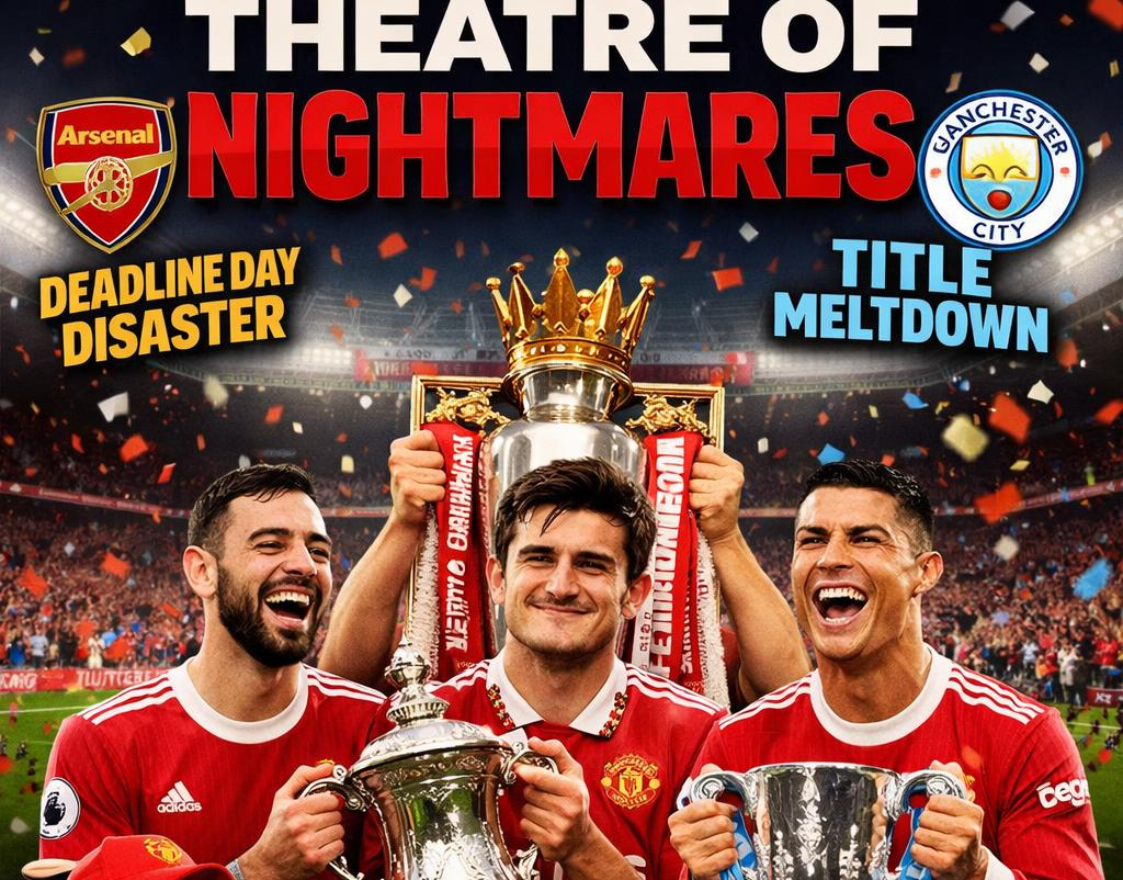 manchester united mocked arsenal and city Blank Meme Template