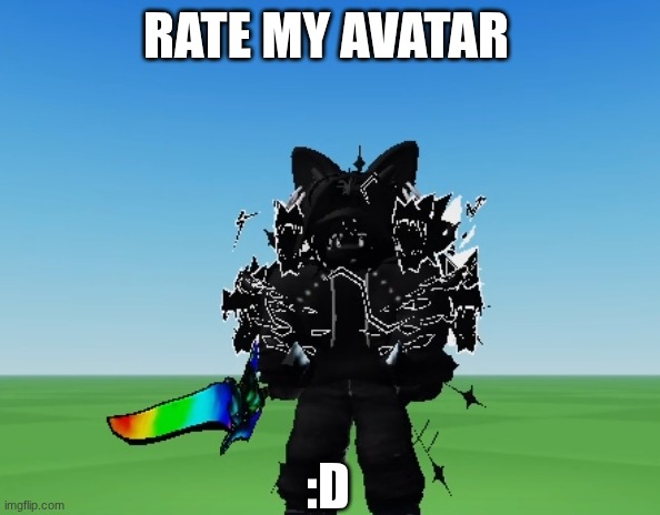 [mod note: 9/10 great work] | rate my avatar; :D | image tagged in roblox | made w/ Imgflip meme maker