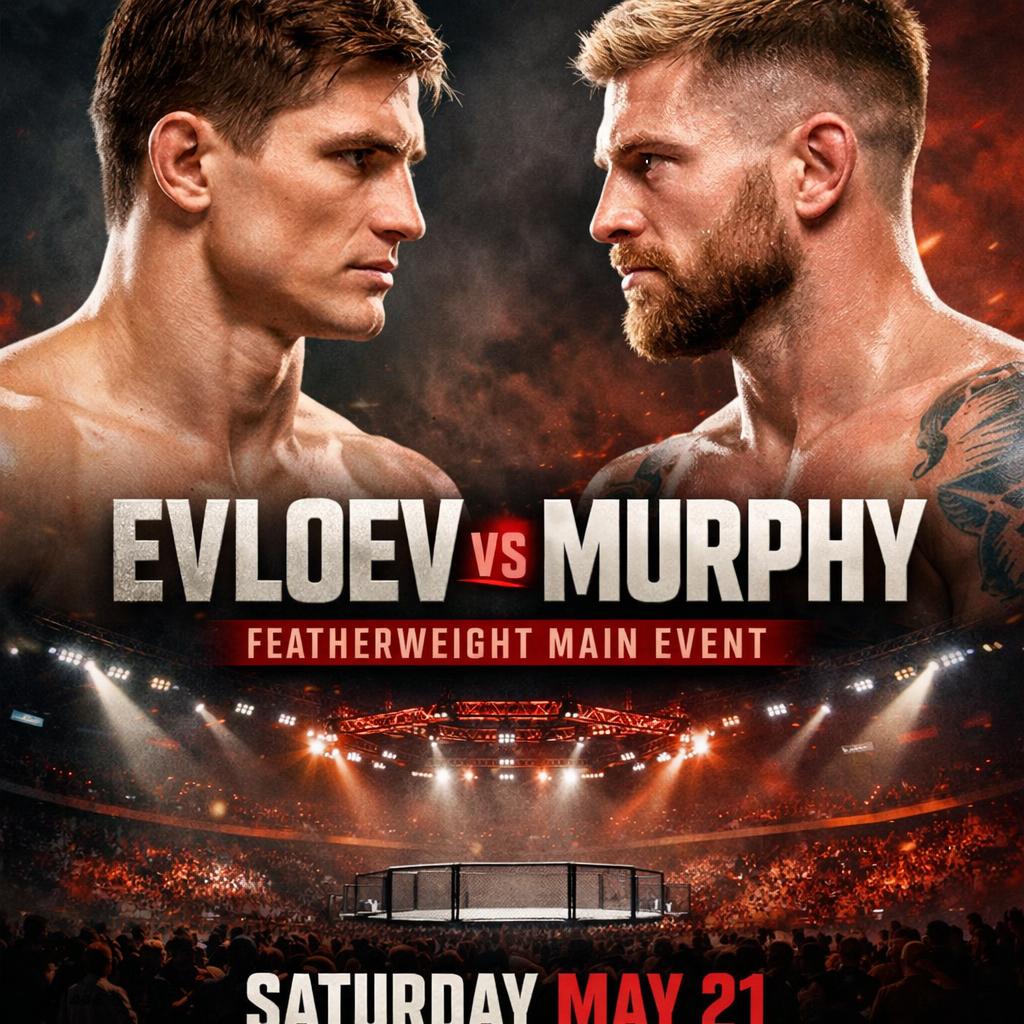 UFC FIGHT NIGHT: Evloev vs Murphy Blank Meme Template