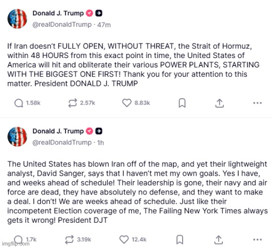 in 13 minutes Iran went from being blown off the map for fun to holding the world hostage? | image tagged in iran,israel,oil,gas prices,us military,saudi arabia | made w/ Imgflip meme maker