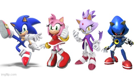 probably my favorite sonic characters | made w/ Imgflip meme maker