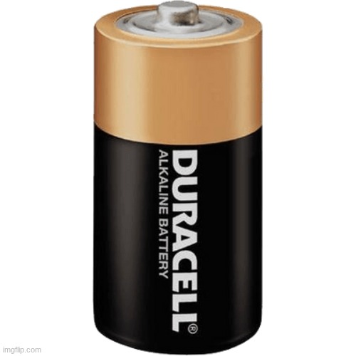 Duracell Battery | image tagged in duracell battery | made w/ Imgflip meme maker