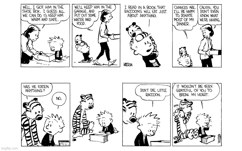 image tagged in calvin and hobbes,comics | made w/ Imgflip meme maker