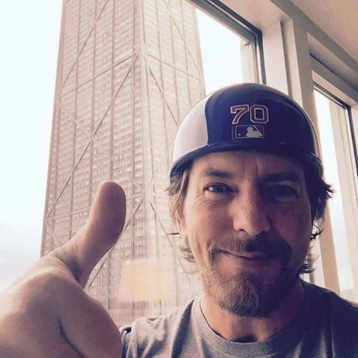 Eddie Vedder thumbs up Blank Meme Template