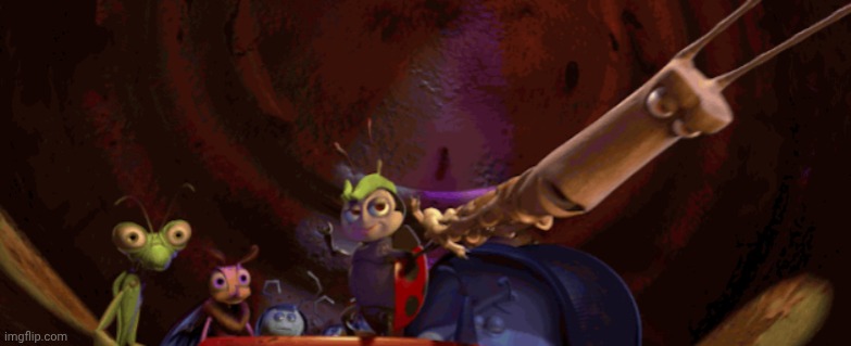 A Bug's LIfe Warrior bugs swordfight | image tagged in a bug's life warrior bugs swordfight | made w/ Imgflip meme maker