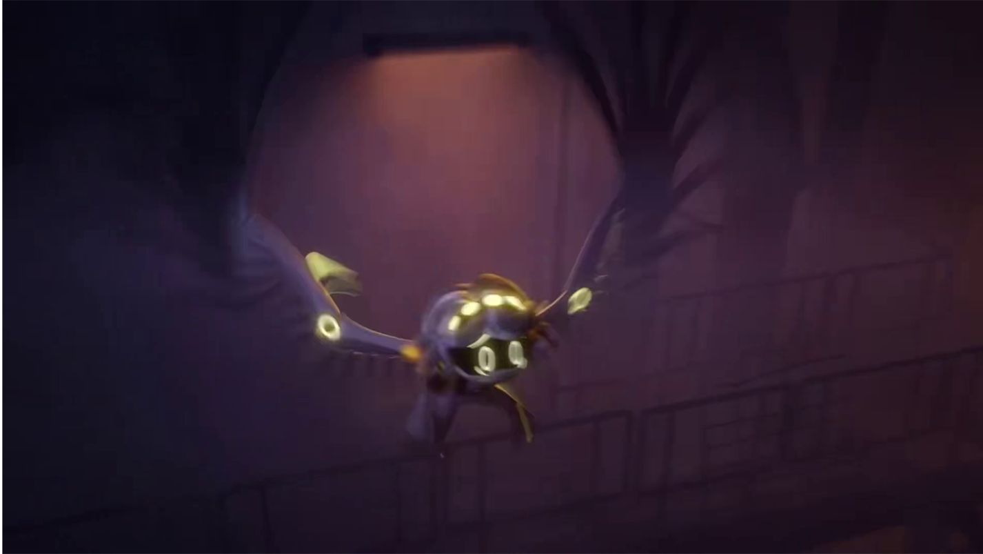 Serial Designation V flying away Blank Meme Template