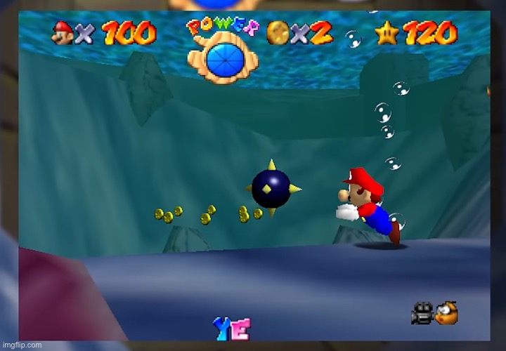 mario | image tagged in super mario 64 | made w/ Imgflip meme maker