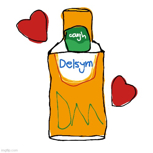 Delsym <3 | made w/ Imgflip meme maker