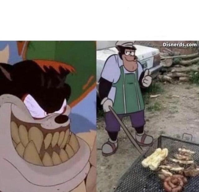 Pete in Goofy movies Blank Meme Template