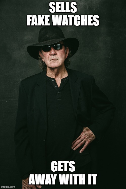 Badass Grandpa is a businessman! | image tagged in businessman,watch,badass,grandpa | made w/ Imgflip meme maker