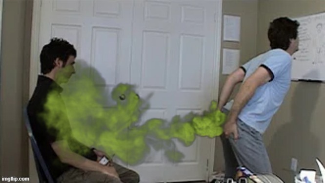 Spenny loves it. | image tagged in kenny,meanwhile in canada,fart | made w/ Imgflip meme maker