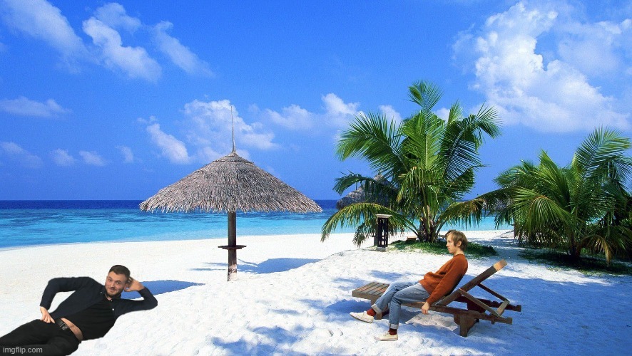 Real Beachgoers! | image tagged in day at the beach,beach,clothes | made w/ Imgflip meme maker