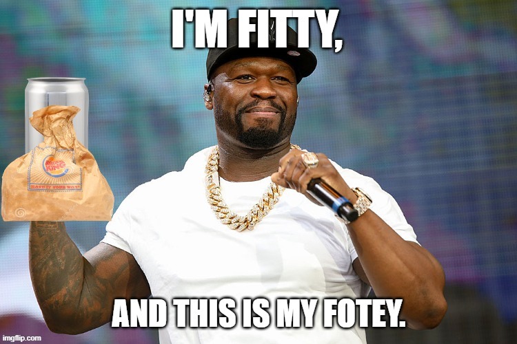 50 cent knows what he likes! | image tagged in 50 cent,beer | made w/ Imgflip meme maker