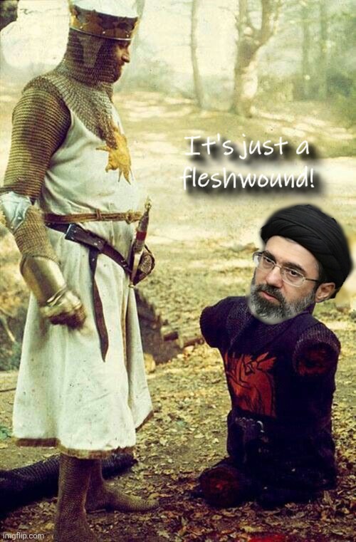 Islamic Republic Supreme Leader & The Holy Grail | made w/ Imgflip meme maker