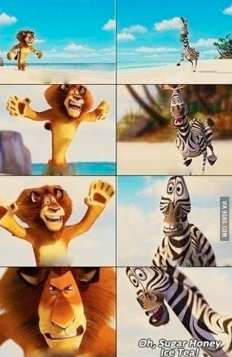Oh, Sugar Honey Ice Tea! Blank Meme Template