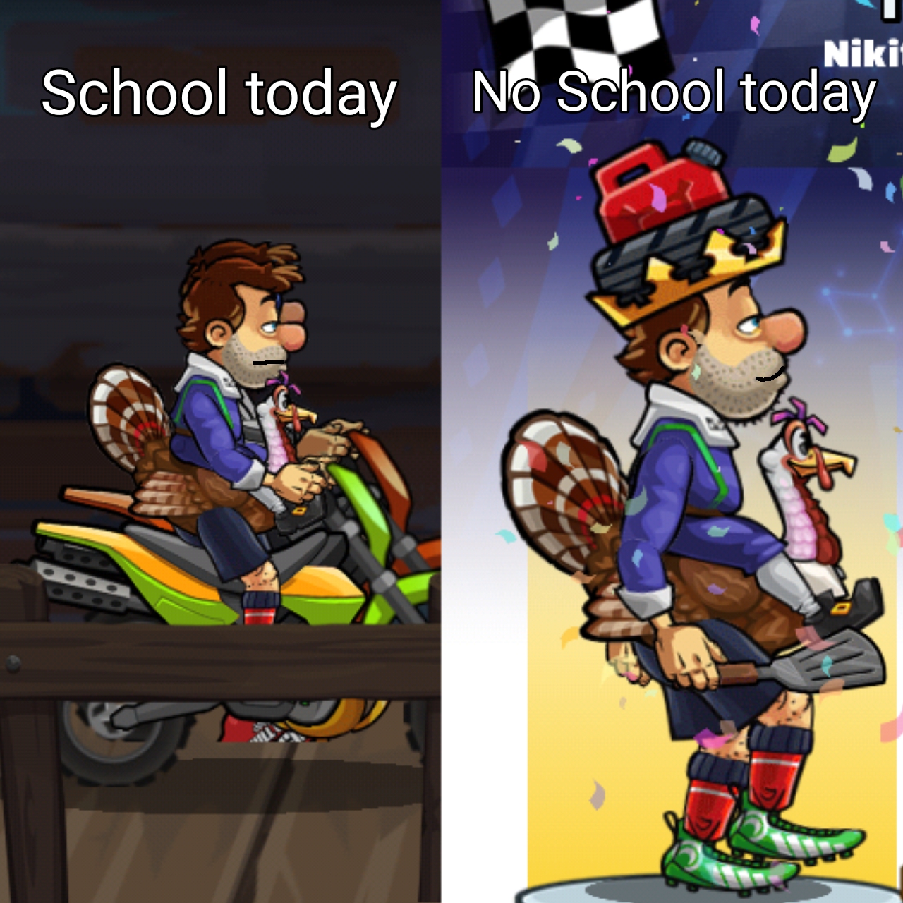 Eansmoia (Hill Climb Racing 2) Meme Blank Meme Template