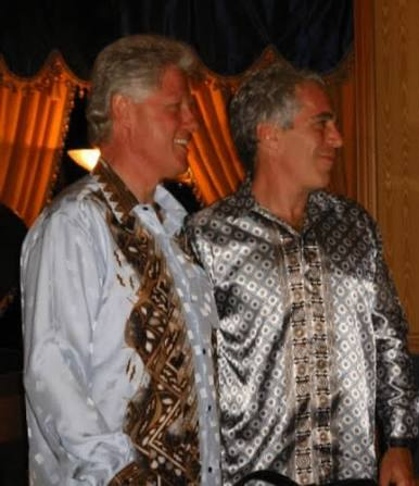 Clinton & Epstein Blank Meme Template