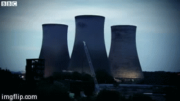 didcot cooling towers | image tagged in gifs | made w/ Imgflip video-to-gif maker