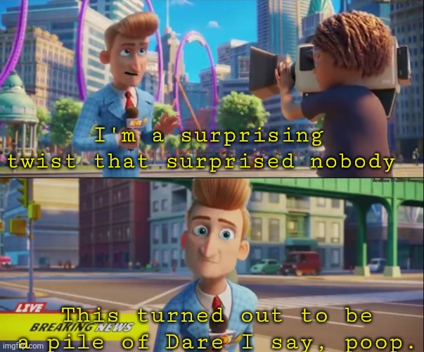 Surprising nobody Blank Meme Template