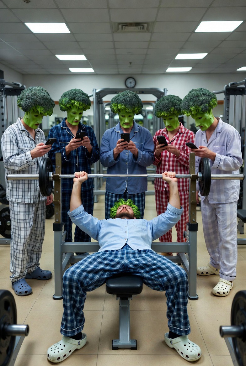 Gym Holiday Blank Meme Template