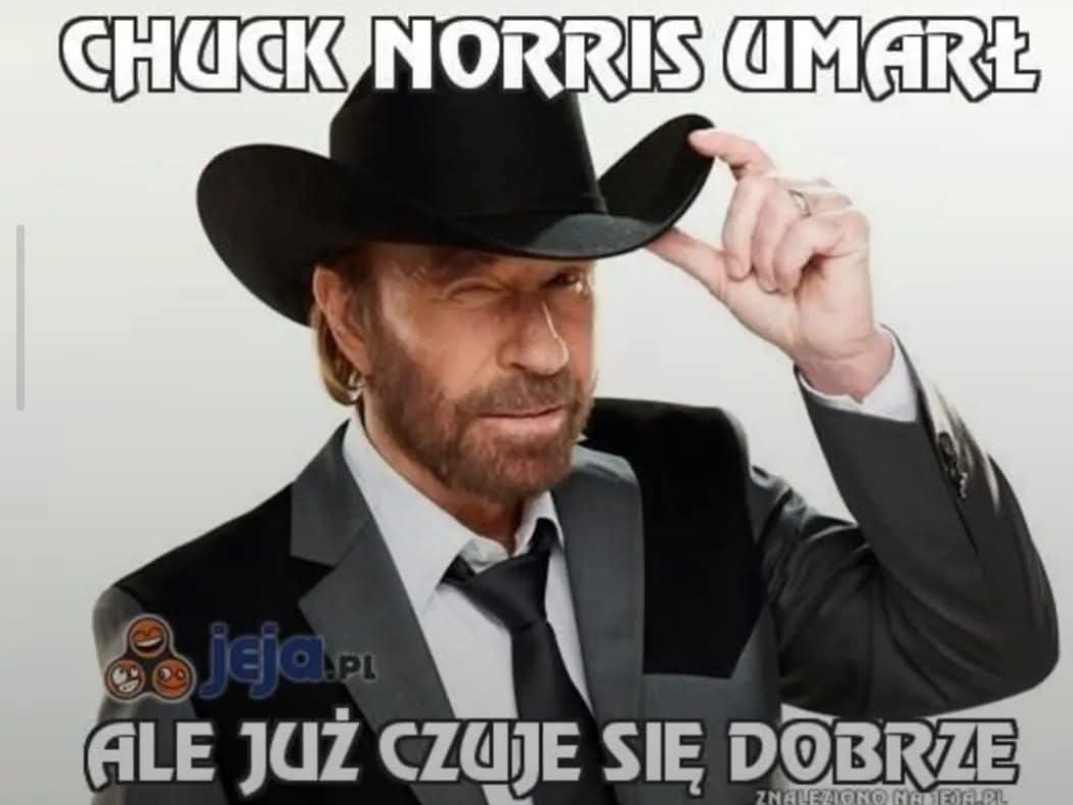 CHUCK NORRIS Blank Meme Template