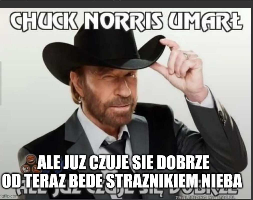 Chuck Norris Blank Meme Template