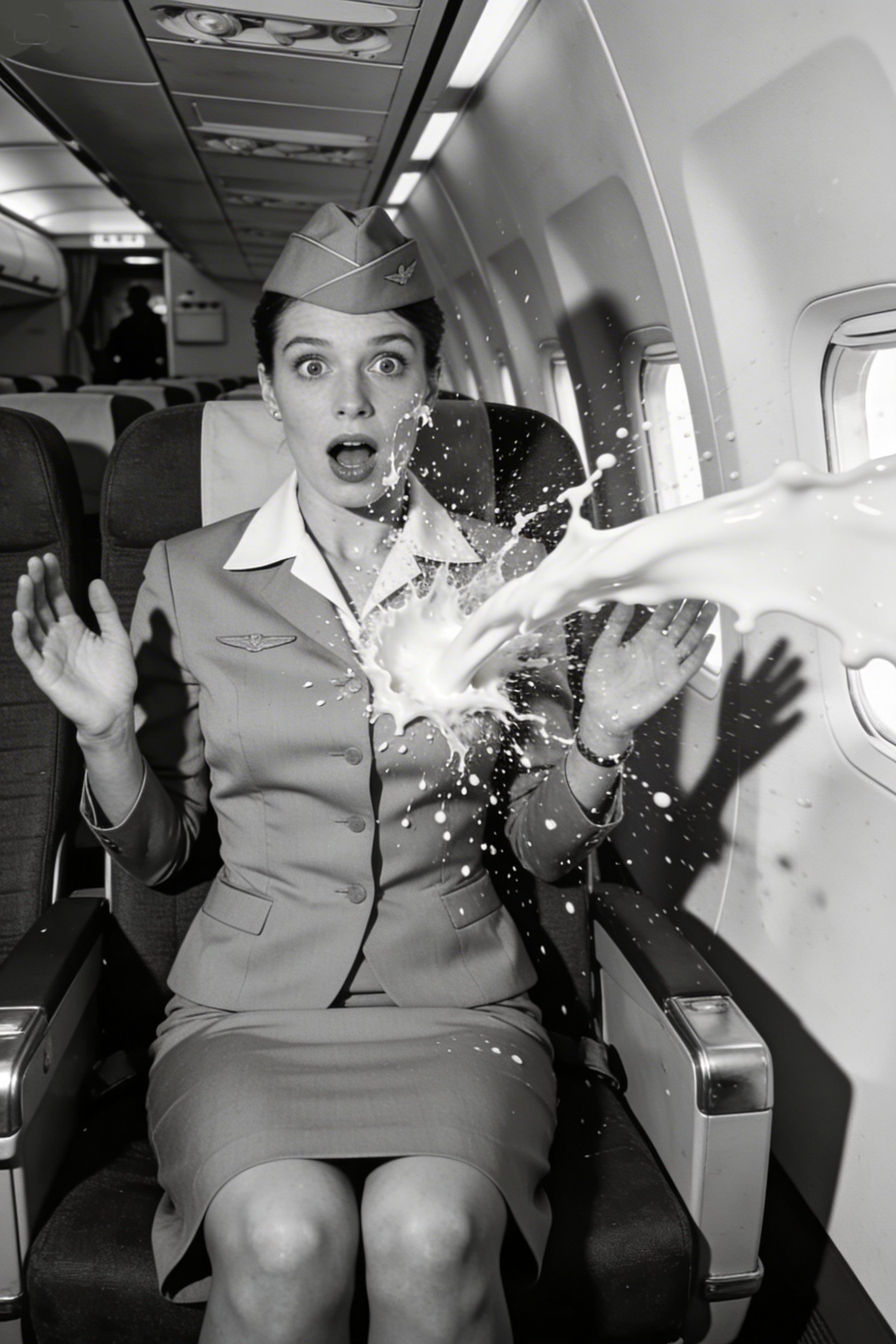 Milky Splash Blank Meme Template