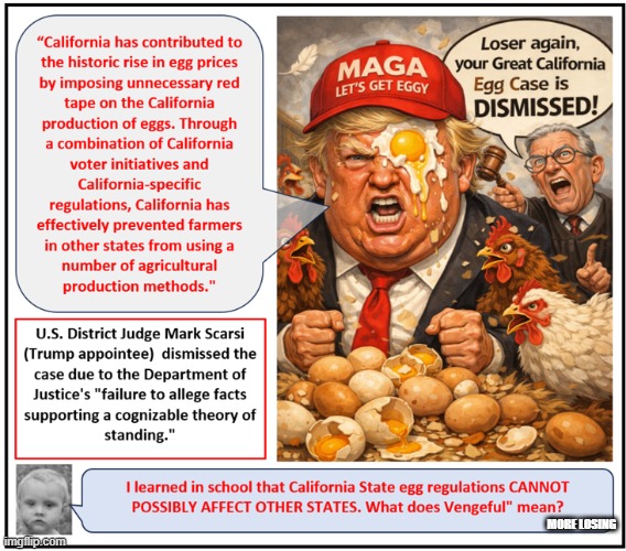 The Great Republican Egg Case | more losing | image tagged in the great republican egg case | made w/ Imgflip meme maker