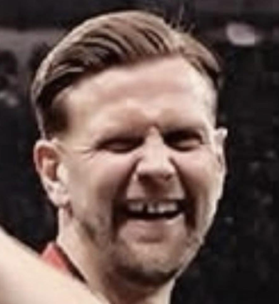 Fulkrug smiling Blank Meme Template