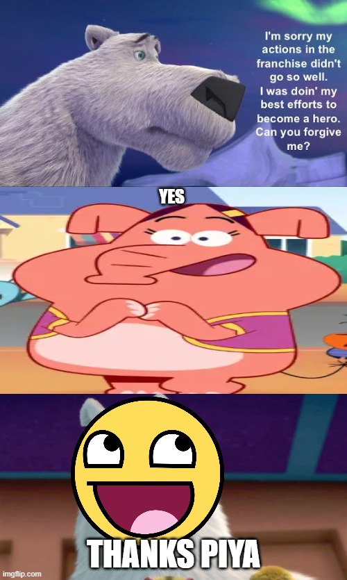 Ok enough Oren juice espumas for today | Yes; Thanks Piya | image tagged in who denies norm s apology | made w/ Imgflip meme maker